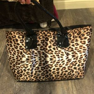 Cheetah shoulder bag/tote